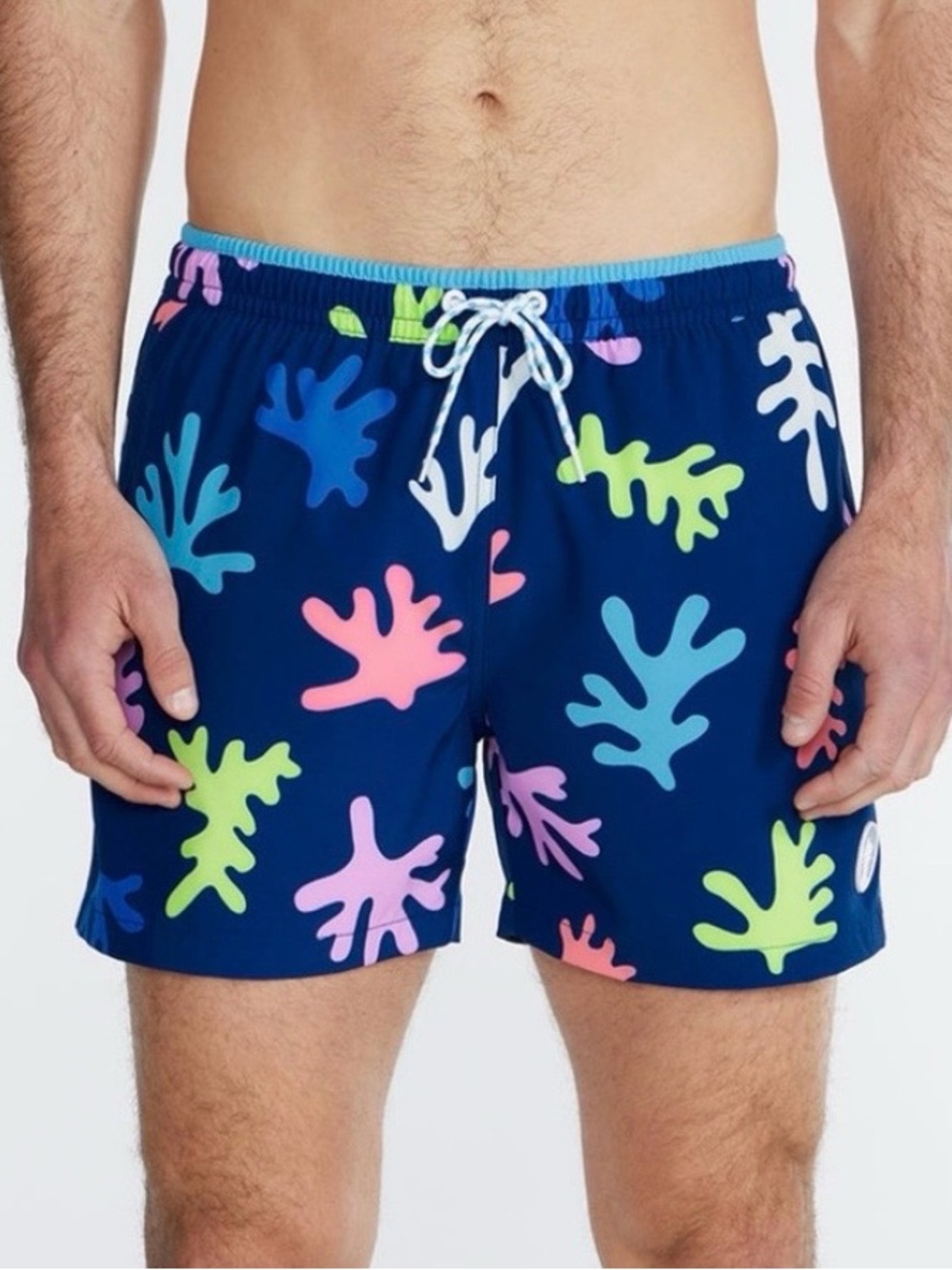 Chubbies Men’s “Cape Coral” Swim Trunks Bottoms Bathing Suit Size Small 7”
